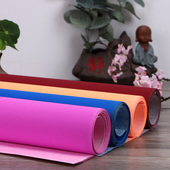 紫色六尺 窗花彩色剪纸专用 宣纸作品纸 手工四尺对开 酒红色粉彩