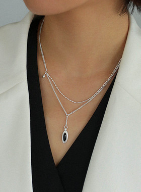 925纯银男女同款个性天然石