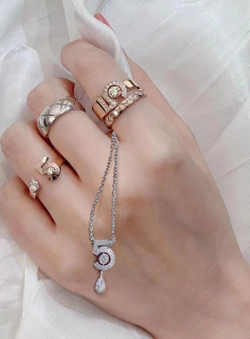 925纯银数字款式个性小众