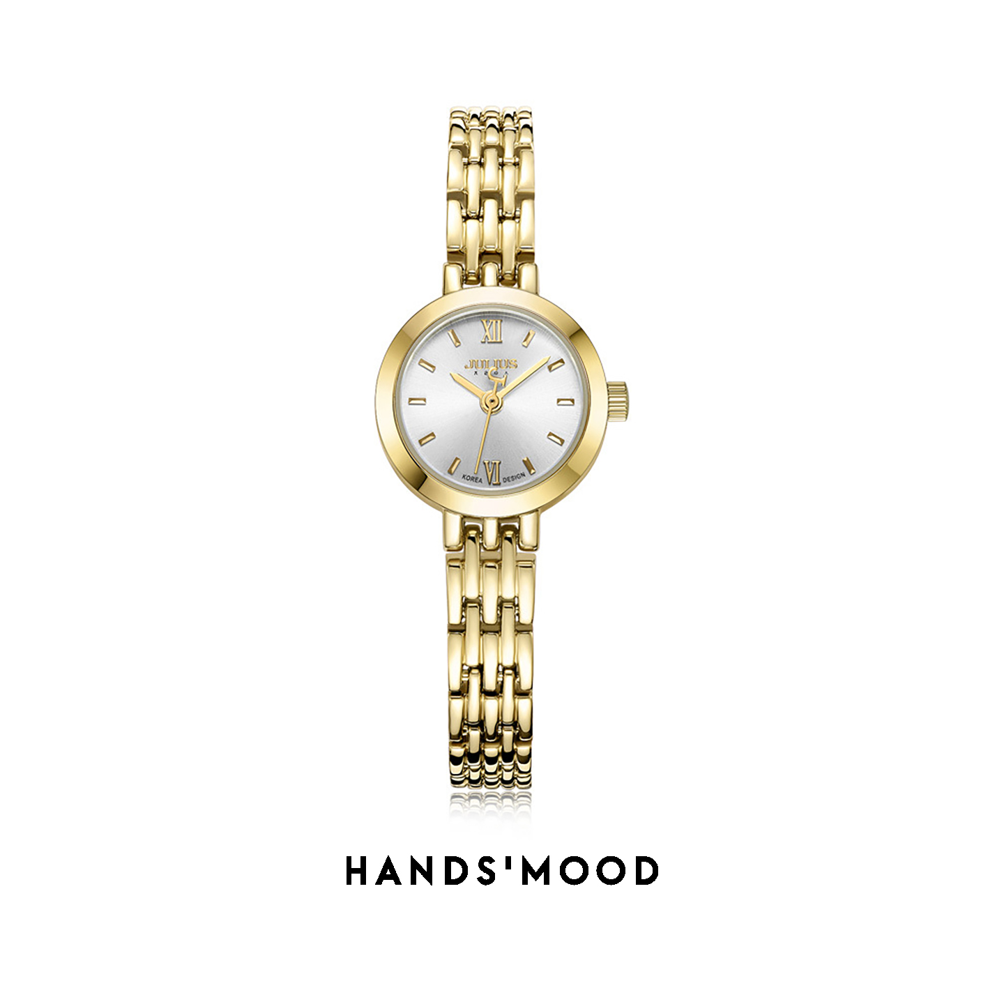 hands'moodins小众链条女石英表