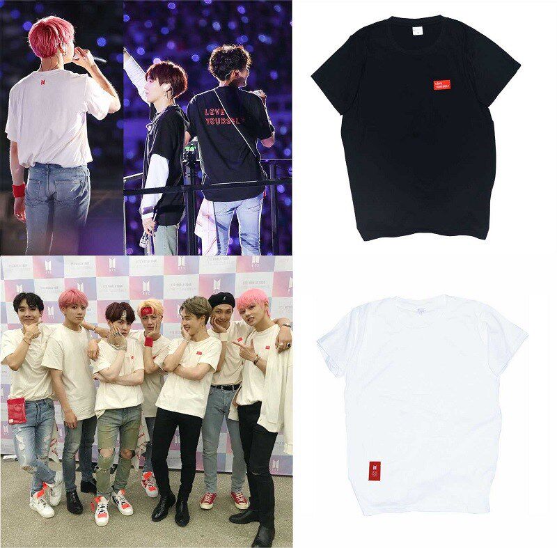 BTS防弹少年团V田柾国JIMIN演唱会同款短袖T恤应援服衣服男女学生在类目 女装/女士精品, T恤中 - 来自Buy2taobao.com提供专业的淘宝代购服务