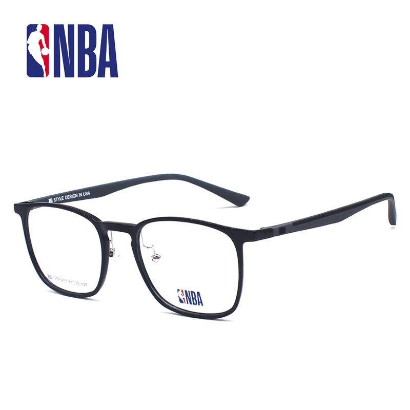 NBA9996 超轻冷茶色近视眼镜可配度数防蓝光素颜显瘦平光眼睛框架