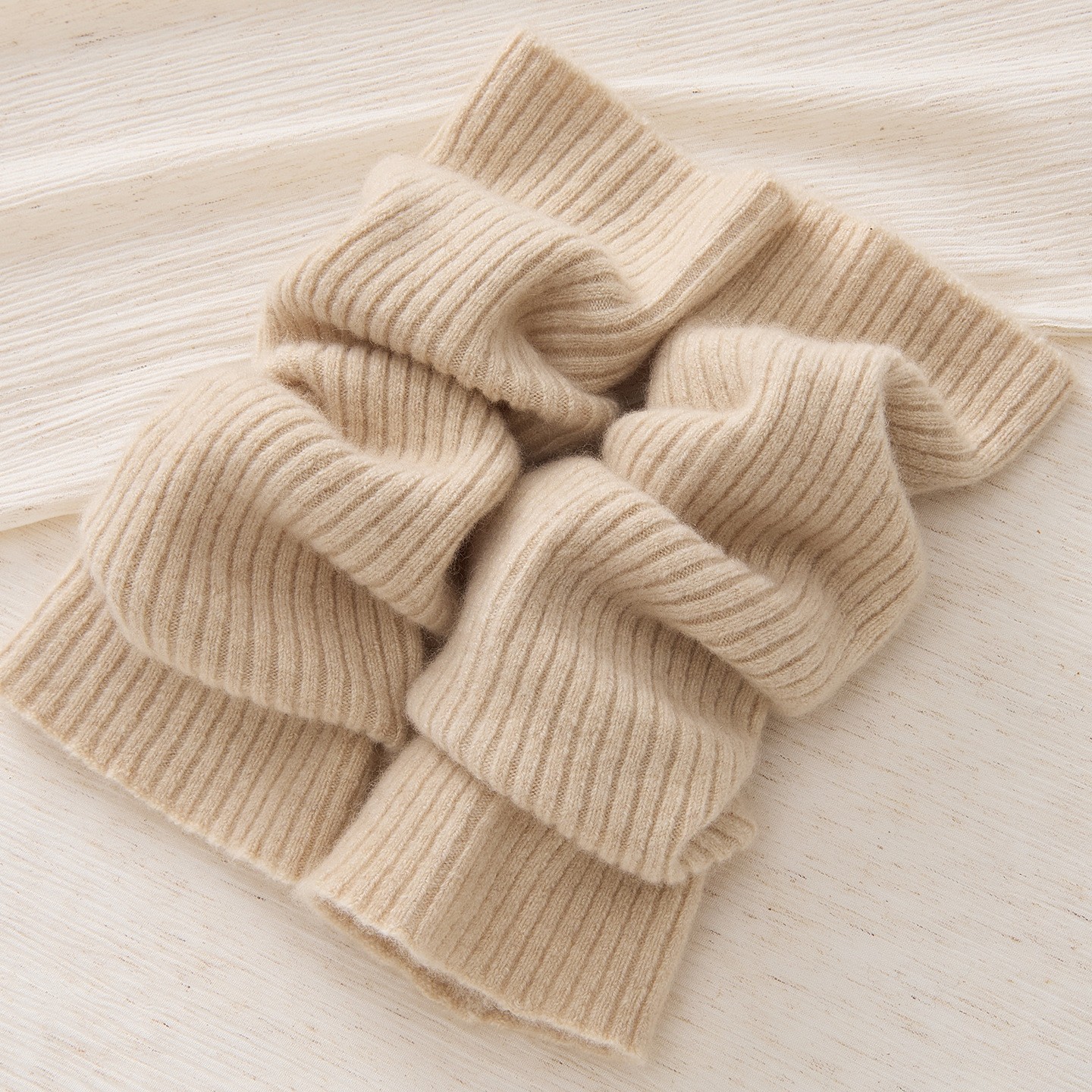 2025秋冬新款100%纯山羊绒袜套针织长筒袜堆堆袜护小腿套保暖长袜