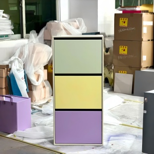 收纳定制 柜Montana家用门口中古入户靠墙鞋 瑞典Arte 多巴胺超薄鞋