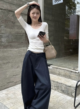 WU.33-U领中袖上衣小衫(含90棉料)26176