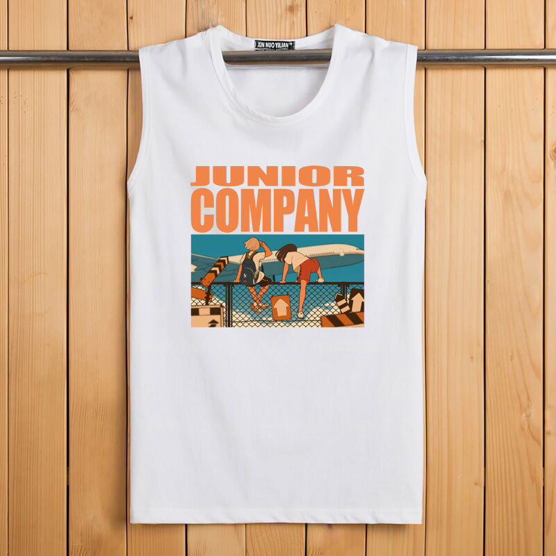 VEST VEST MENS COTTON SPORTS ROUND NECK BREATHABLE SUMMER LOOSE SLEEVELESS T-SHIRT STUDENTS PLUS SIZE BOTTOMING SHIRT
