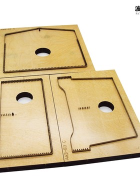刀模定做 手机卡包 皮具模切 手工DIY 激光切割木板 亚克力切割
