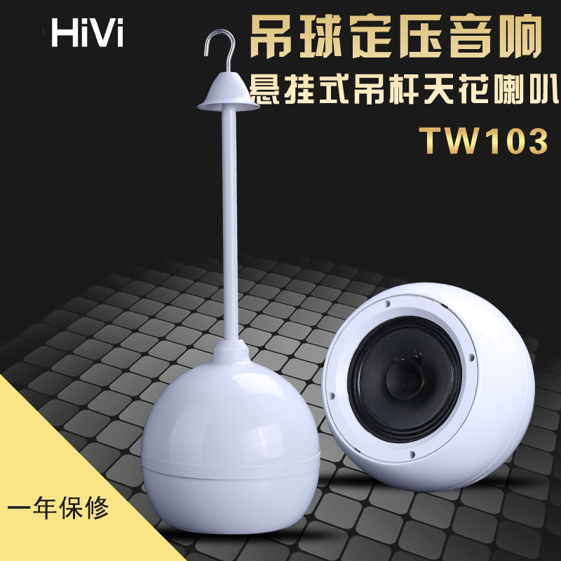 悬挂式喇叭TW103惠威背景音乐