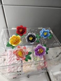 非遗绒花原创中国风旗袍汉服配饰礼品礼物胸针发饰发簪发夹发梳女
