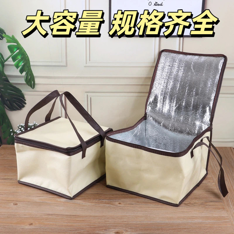 大容量保温保鲜铝箔手提袋图片