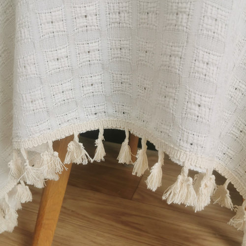 ins桌布镂空复古奶油风博主