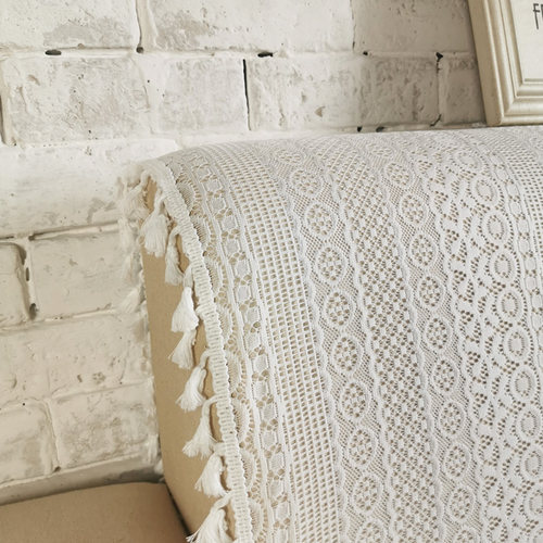 复古蕾丝镂空沙发盖布