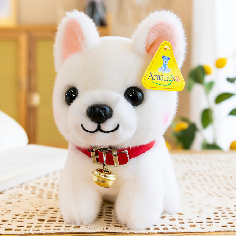 小柴犬毛绒玩具小白狗布娃娃玩偶