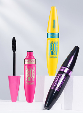 亚马逊/速卖通爆款SHEDOES睫毛膏防水浓密卷翘纤长3种刷头Mascara