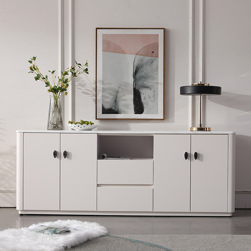 轻奢简约储物大理石组装高款