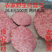 云南哀牢山农家手工自然晾晒野生何首乌片500克两件 包邮