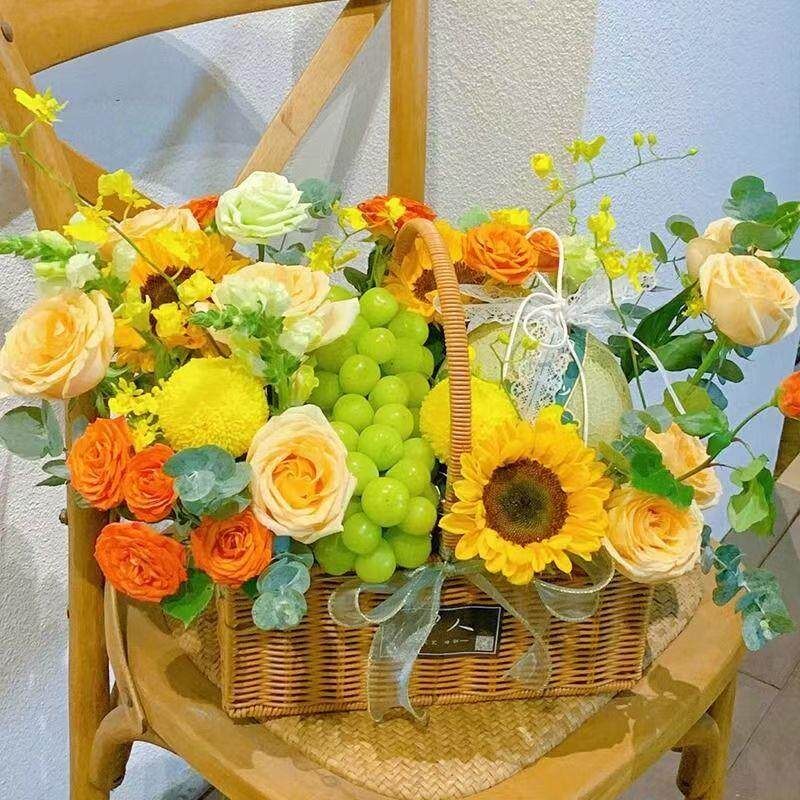鲜花水果礼篮节日祝福同城速递实体店配送全国广东佛山顺德南海
