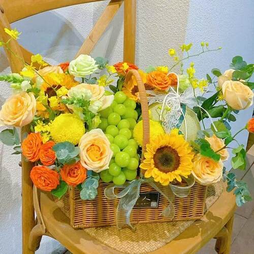 鲜花水果礼篮节日祝福同城速递实体店配送全国广东佛山顺德南海