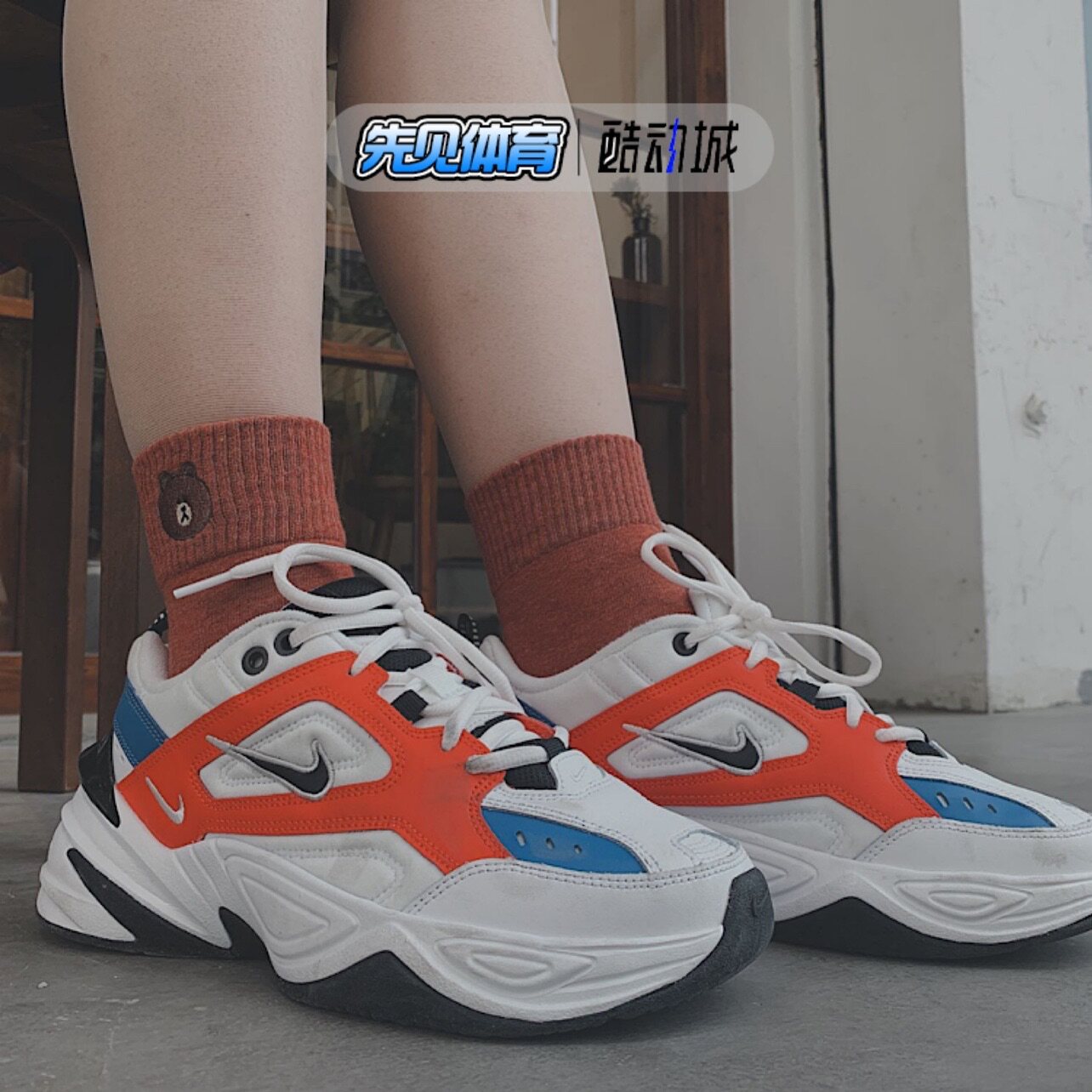 nikem2ktekno耐克慢跑鞋老爹鞋