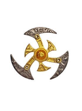 金属变形旋转战斗火影陀螺玩具