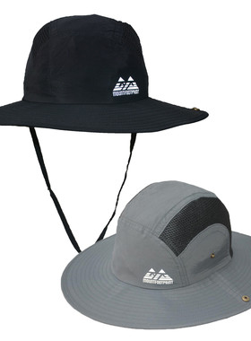 遮阳帽子男户外速干塔士隆透气女折叠大檐钩鱼渔夫帽品牌通用包邮