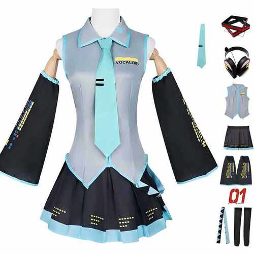 初音未来cos公式服二次元虚拟