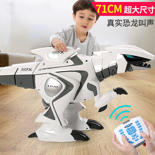卡罗智能唱歌跳舞编程恐龙玩具