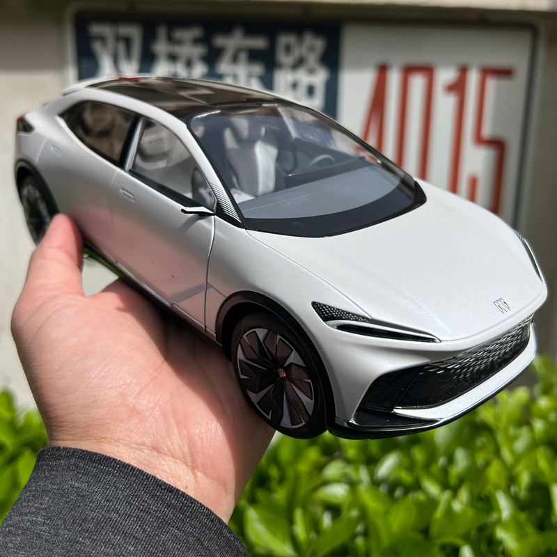 1:18汽车模型  别克奥特能概念车收藏送礼 电动SUV E5 E4原型