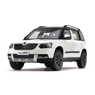 1:18 原厂汽车模型 上海大众斯柯达野帝 YETI SUV 多色可选