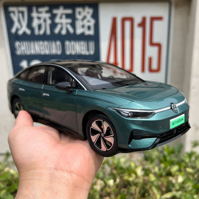 原厂一汽大众ID.7VIZZION车模型新能源1:18纯电轿跑合金模型