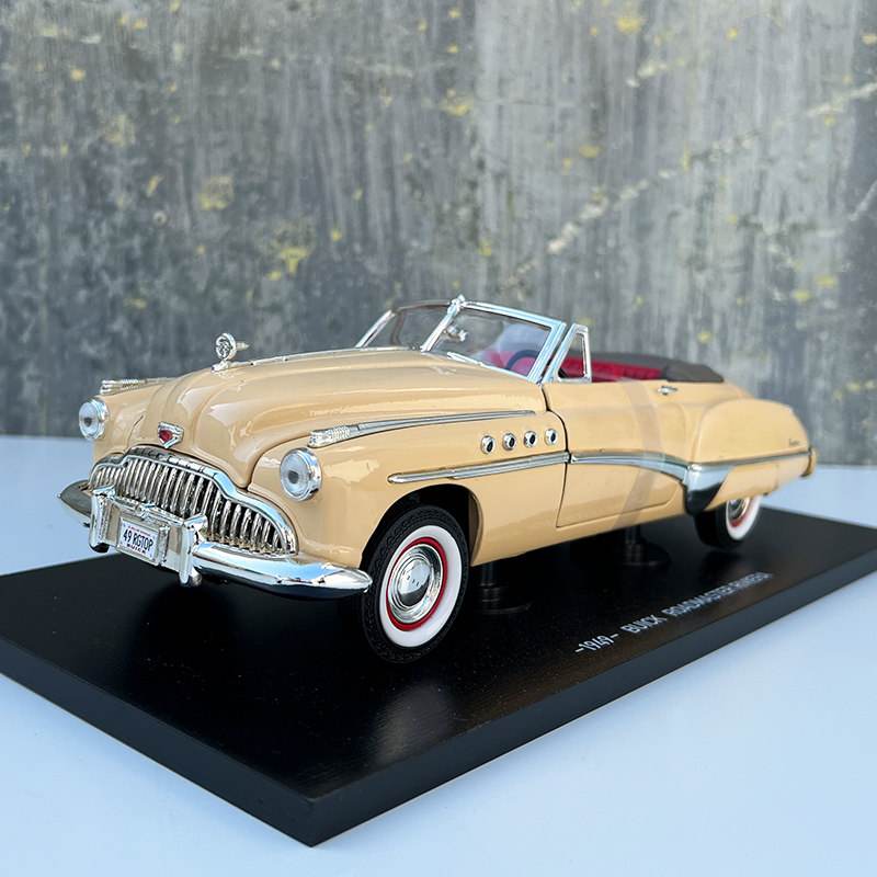 原厂 1/18 1949 别克云雀BUICK roadmaster ribira老爷车合金模型