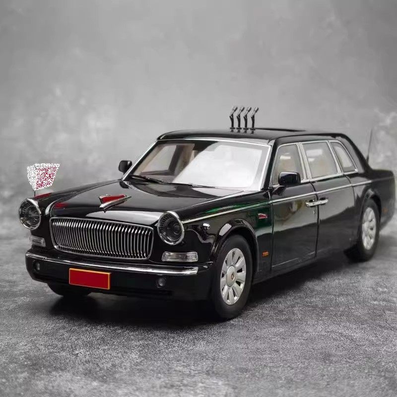 精装版世纪龙 1:18-汽红旗CA7601车模型2025 合金汽车模型