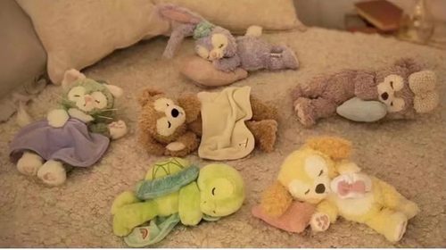 迪士尼棉玩偶日本正品