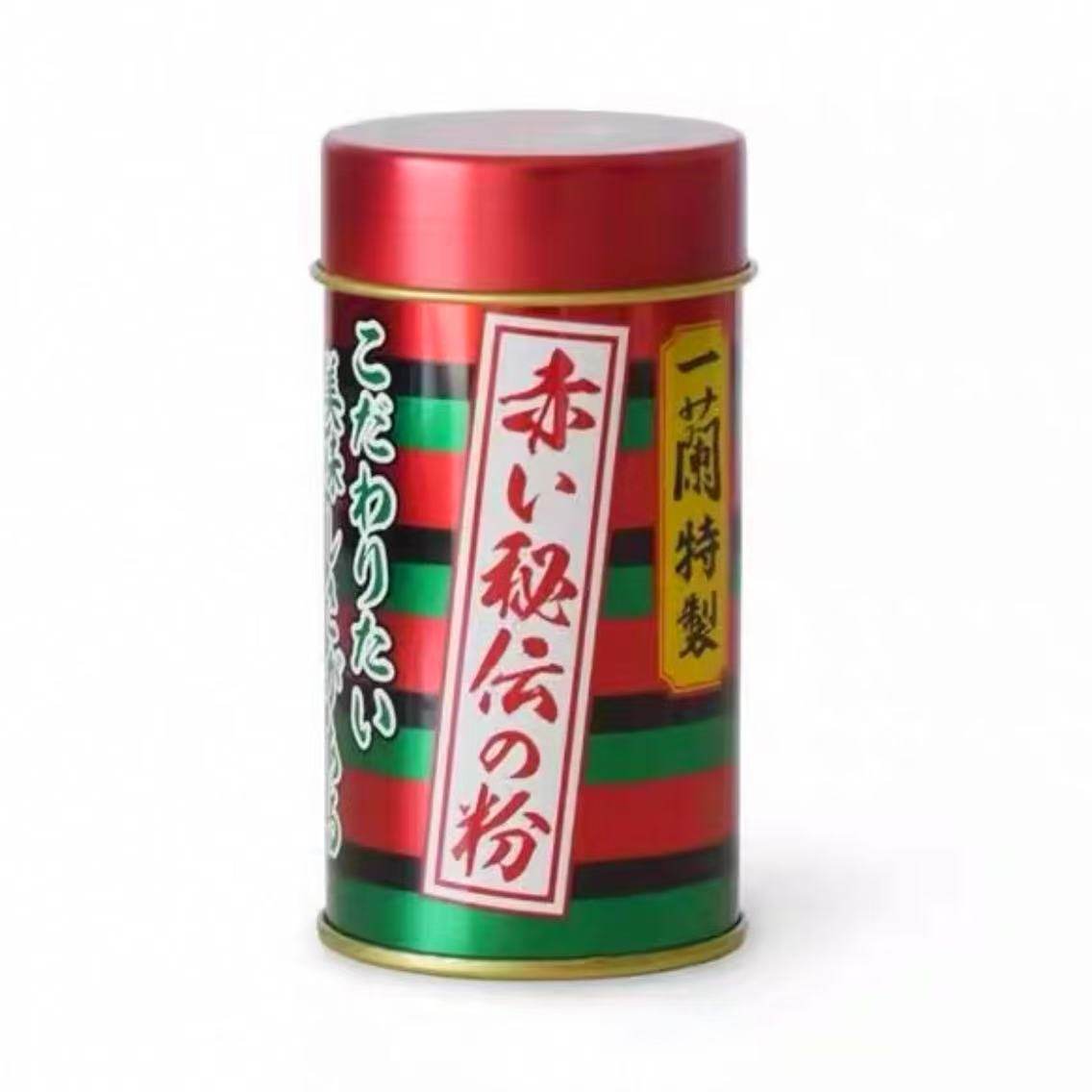 超人气日本一兰拉面辣椒粉面博多秘制福冈铁罐装14g