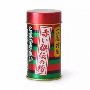 超人气日本一兰拉面辣椒粉面博多秘制福冈铁罐装14g