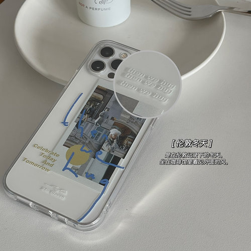 原创适用苹果17pro简约透明软壳