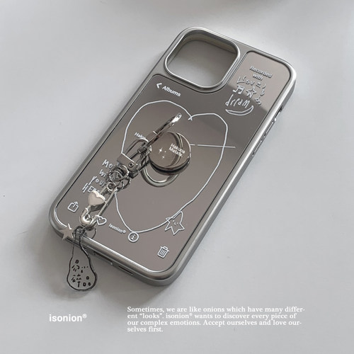 整日不营业镜面适用苹果17手机壳