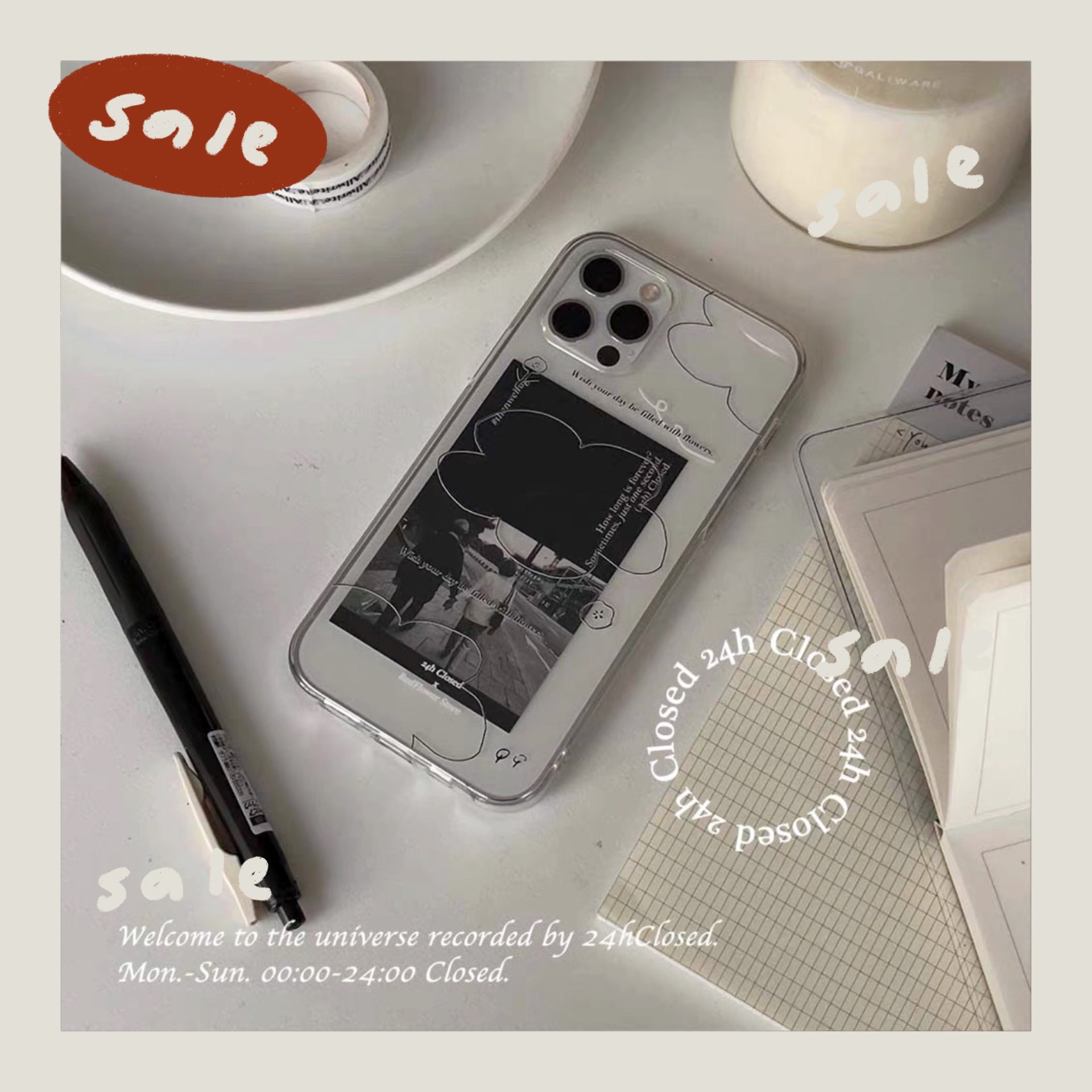 适用于苹果17可爱透明联名手机壳