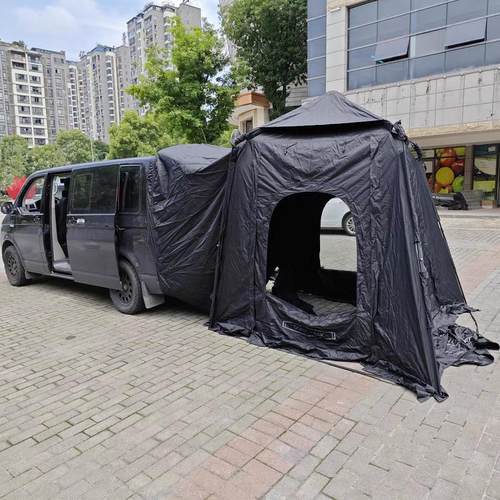 韩国爆款一体车尾帐篷suv天幕自动免搭建速开自驾户外遮阳棚延伸