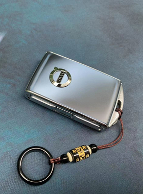 适用沃尔沃钥匙壳套xc60s90s60锌合金xc40xc90v60v90改装钥匙包扣