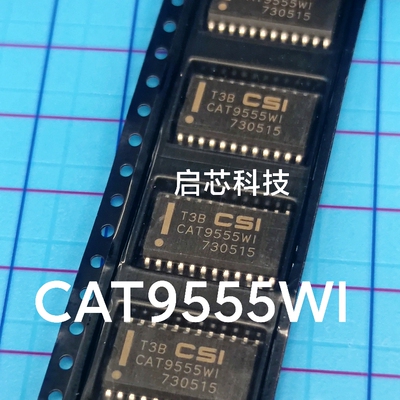 全新封装  CAT9555WI-T1    CAT9555WI   CSI     SOIC-24