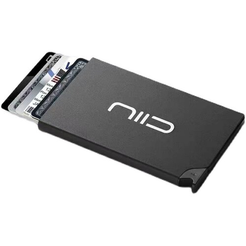 niid铝合金超薄卡盒名片夹男士