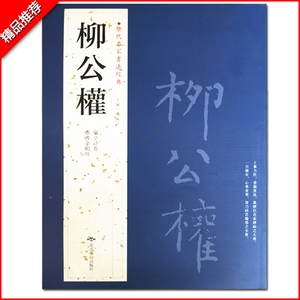 正版柳公权中国经典书法全集碑帖经楷书碑帖书法作品集毛笔字帖历代名家书法经典