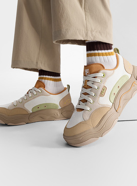 Fila/斐乐夏季新款 BURGER男子时尚休闲复古帆布鞋F12M532301F