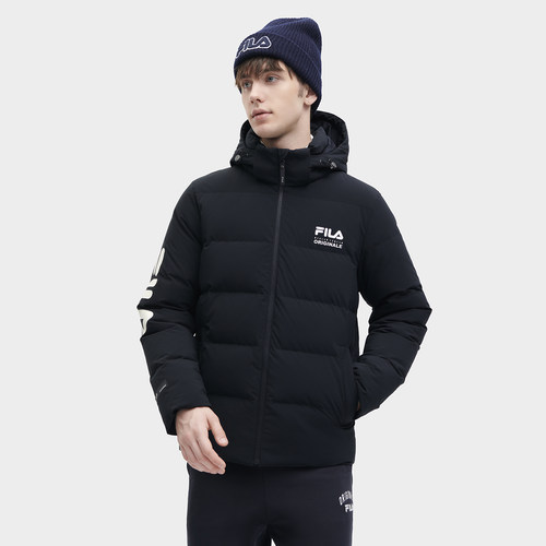 斐乐秋季新款男子时尚保暖羽绒服