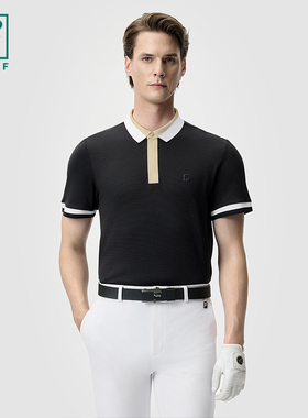 Fila/斐乐夏季新款男子高尔夫菁英抗紫外线短袖POLOA11M525111F