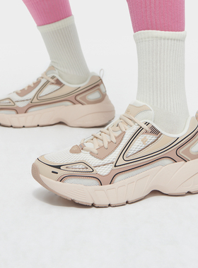 Fila/斐乐春季新款女士休闲透气轻便复古运动鞋T12W421601F