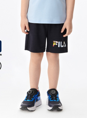 Fila/斐乐夏季新款男大童户外时尚休闲运动针织五分裤K61B521603U