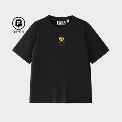 斐乐夏季女子潮流运动短袖T恤衫