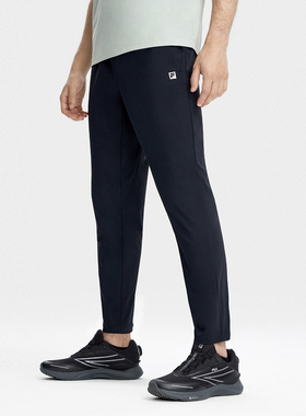 Fila/斐乐夏季新款男子户外时尚休闲运动健身针织长裤A61M521604A